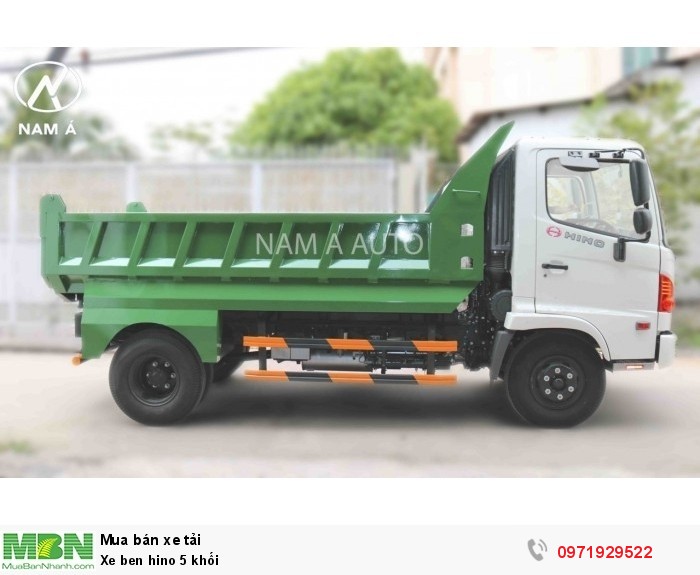 Xe ben hino 5 khối
