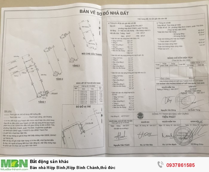 Bán nhà Hiệp Bình,Hiệp Bình Chánh,thủ đức