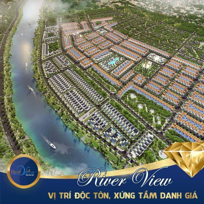 Đất biệt thự nghĩ dưỡng Riverview là nơi nghĩ dưỡng lý tưởng cho mọi khách hàng