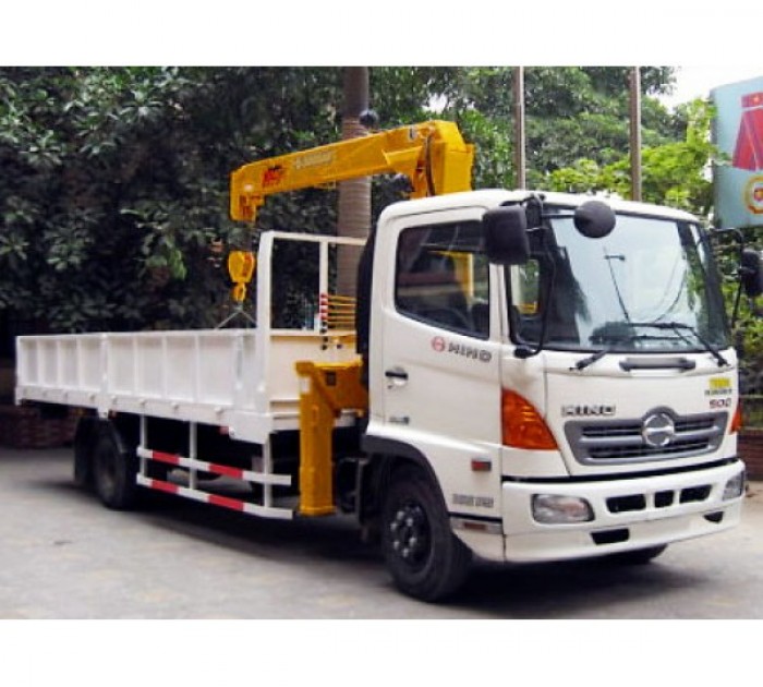 Hino 3.5 tấn gắn cẩu UNIC - SOSAN , xe cẩu hino 3.5 tấn bán trả góp