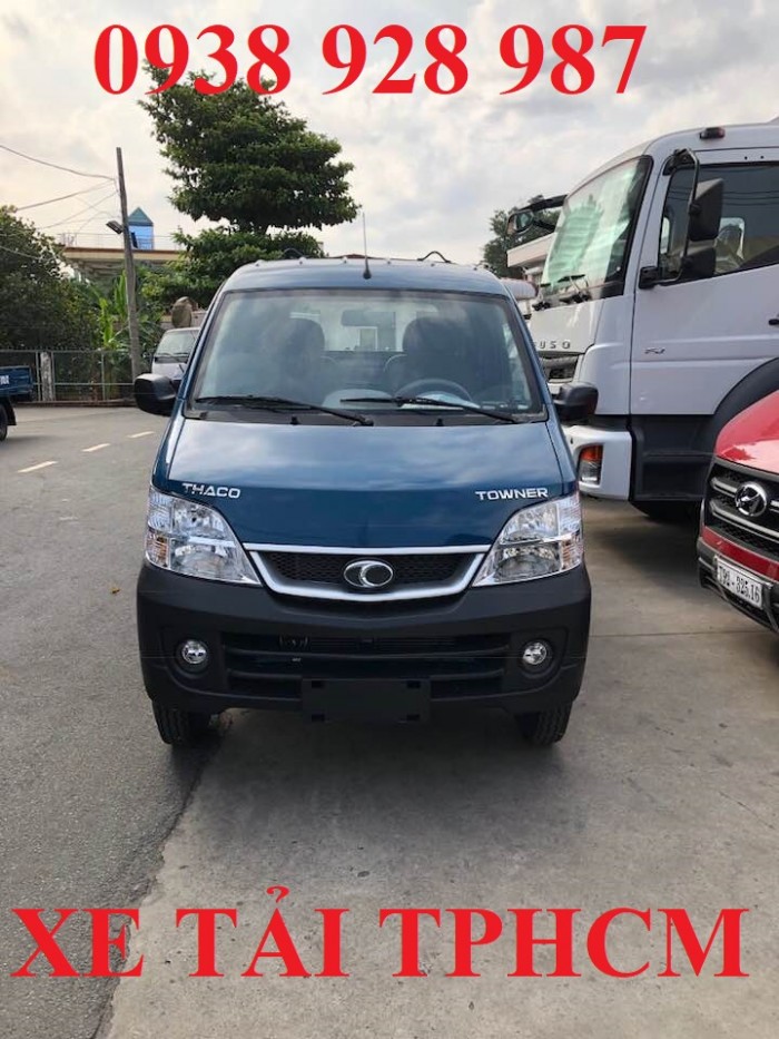 Bán xe tải Thaco Towner 990kg - Xe tải Trường Hải 1 tấn - tiết kiệm nhiên liệu - giá rẻ