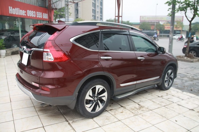 Honda CRV 2.4L màu Đỏ bọc đô, sản xuất và đăng kí 2016.