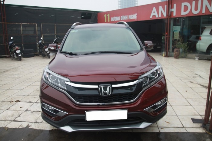 Honda CRV 2.4L màu Đỏ bọc đô, sản xuất và đăng kí 2016.