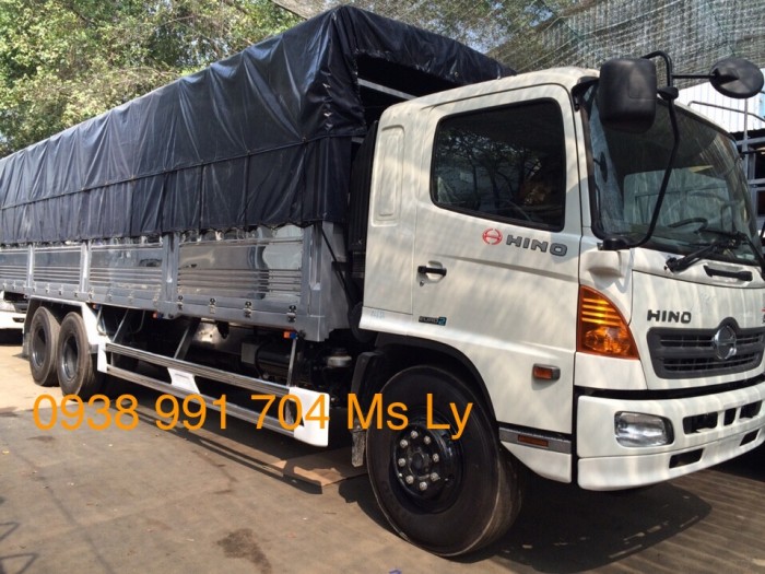 Bán thanh lý xe hino 15 tấn thùng dài 9m2, mới 100%
