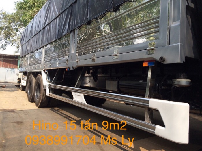 Bán thanh lý xe hino 15 tấn thùng dài 9m2, mới 100%