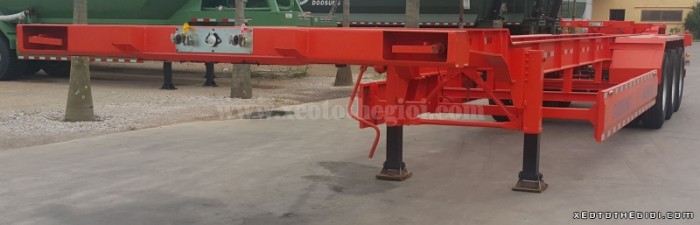 Sơ mi rơ mooc xương 3 trục, 45 feet. Lô mới về. Giá 320 TR. Hỗ trợ trả góp 80%.