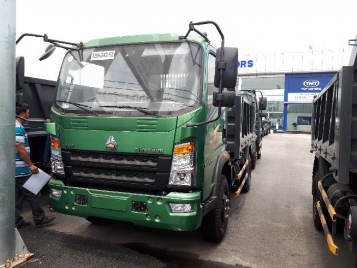 Xe ben 6t5 TMT Howo Sinotruk mới 100%