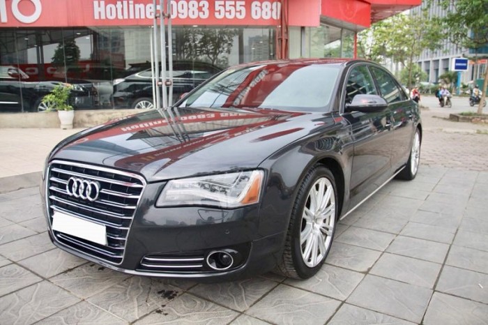 Audi A8 4.2 Quattro, sx 2010, đăng kí 2011, màu xanh, nhập nguyên chiếc tại Đức.