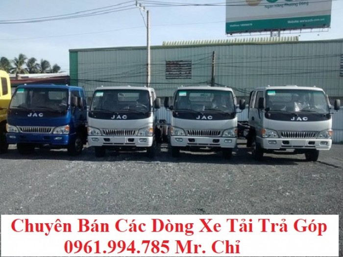 Chuyên kinh doanh xe tải Jac 6.4 tấn + tặng Xăng lên 400 lít + trả góp