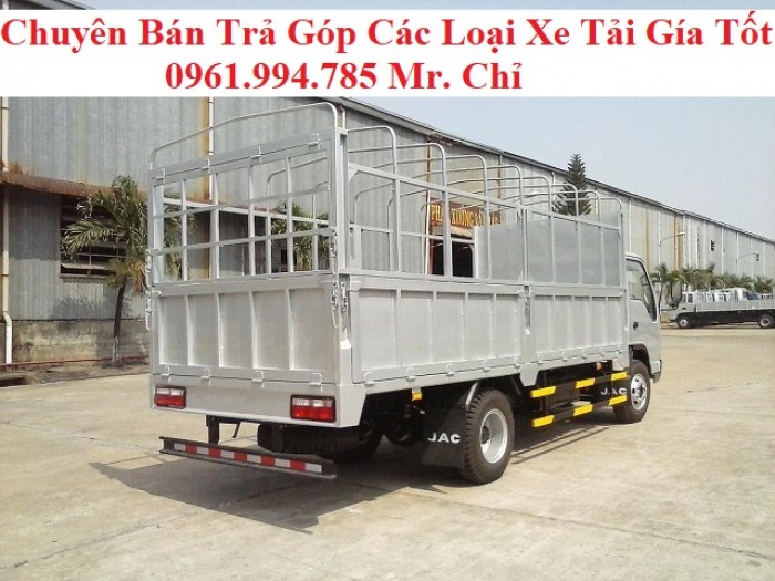 Chuyên kinh doanh xe tải Jac 6.4 tấn + tặng Xăng lên 400 lít + trả góp