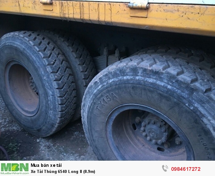 Xe Tải Thùng KAMAZ 6540 Long II (9m1)