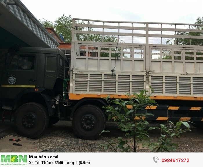 Xe Tải Thùng KAMAZ 6540 Long II (9m1)
