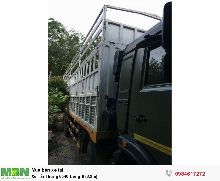 Xe Tải Thùng KAMAZ 6540 Long II (9m1)