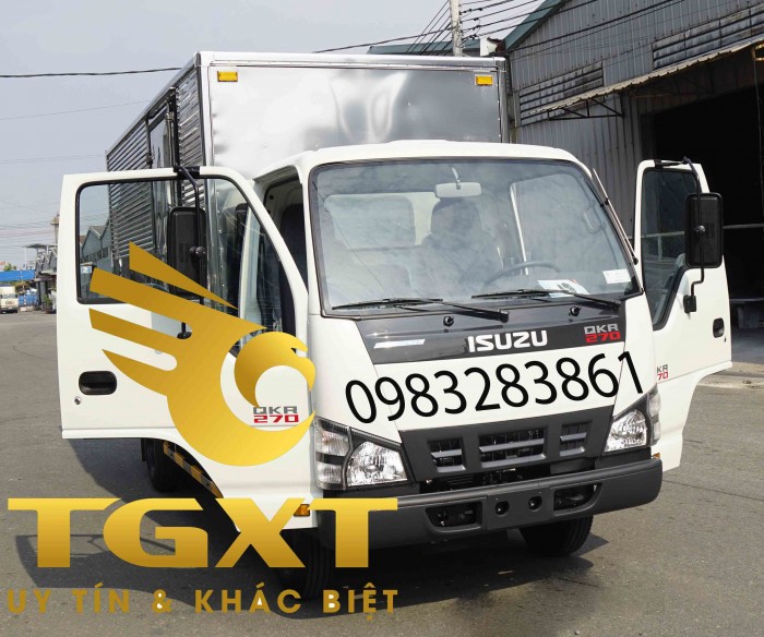 Bán xe tải trả góp Isuzu 2tan4 qkr77fe4 đời 2018