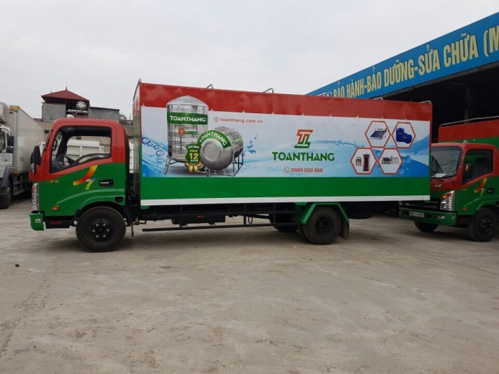 xe 3,5 tấn thùng 6,2m