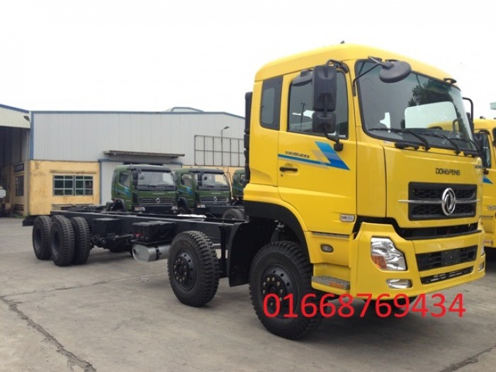 DONGFENG HOÀNG HUY B170 mới 2017,Động cơ CUMMINS - MỸ  2 chân