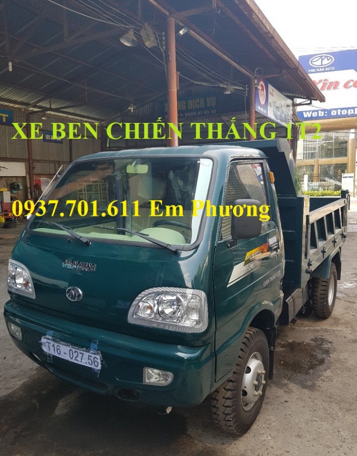 Xe ben chiến thắng 1t2 bán giá gốc