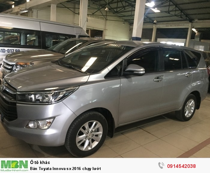 Bán Toyata Innova sx 2016 chạy lướt