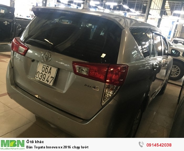 Bán Toyata Innova sx 2016 chạy lướt