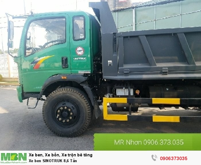 Xe ben SINOTRUK 8,6 Tấn