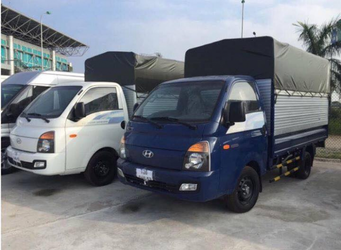 Xe tải Hyundai H150 linh kiện nhập từ Hàn Quốc 2018
