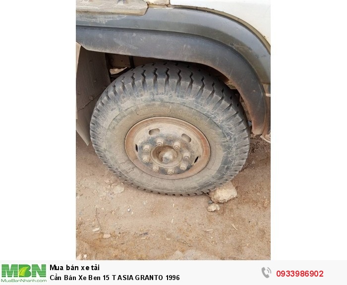 Cần Bán Xe Ben 15 T ASIA GRANTO 1996