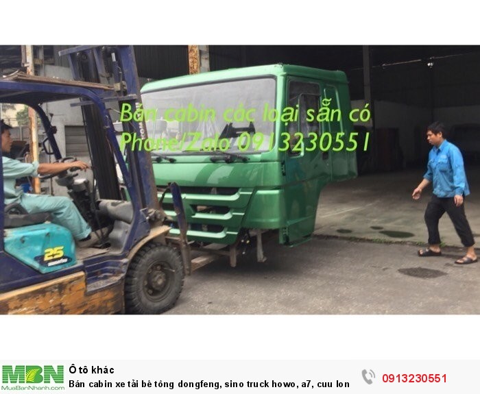 Bán Cabin Xe Tải, Cuu Long, Trường Giang, Huyndai, Kia, C&C, Camc, Vinaxuki , Jac, Đô Thành, Dayun