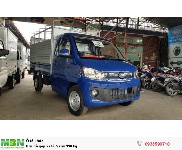 Bán trả góp xe tải Veam 990 kg