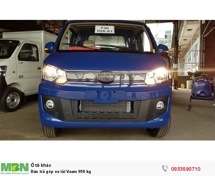 Bán trả góp xe tải Veam 990 kg