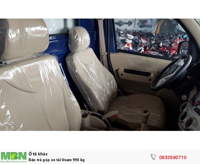 Bán trả góp xe tải Veam 990 kg