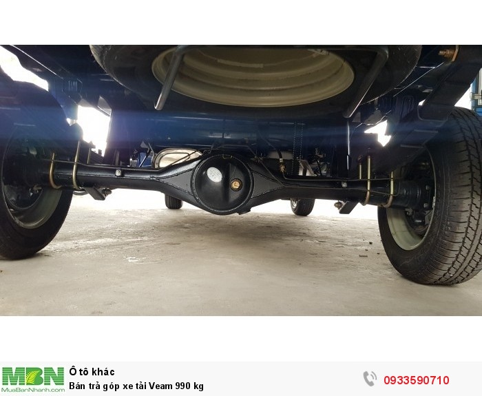 Bán trả góp xe tải Veam 990 kg