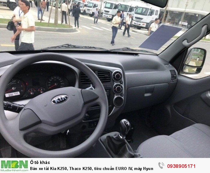 Bán xe tải Kia K250, Thaco K250, tiêu chuẩn EURO IV, máy Hyundai, mới 2018 4