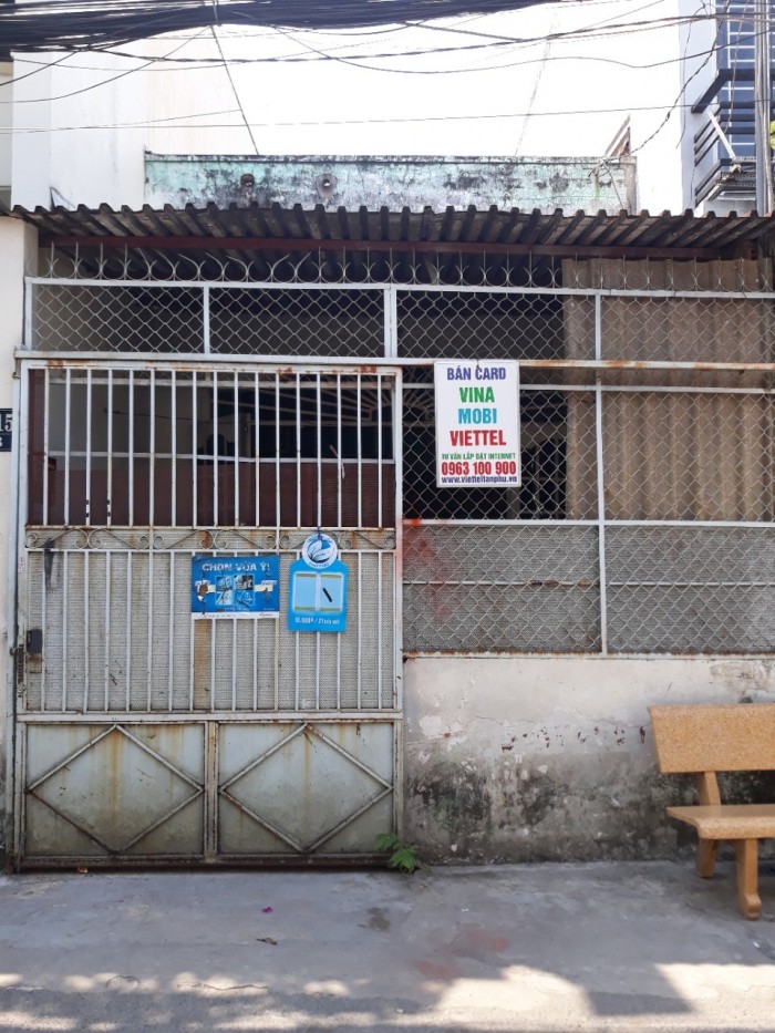 Bán nhà hẻm đường B3, P.Tây Thạnh, Q.Tân Phú