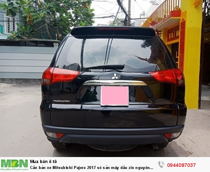 Cần bán xe Mitsubishi Pajero 2017 sô sàn máy dầu zin nguyên bản luôn