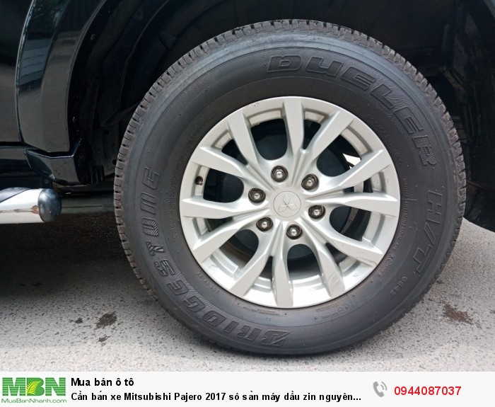 Cần bán xe Mitsubishi Pajero 2017 sô sàn máy dầu zin nguyên bản luôn