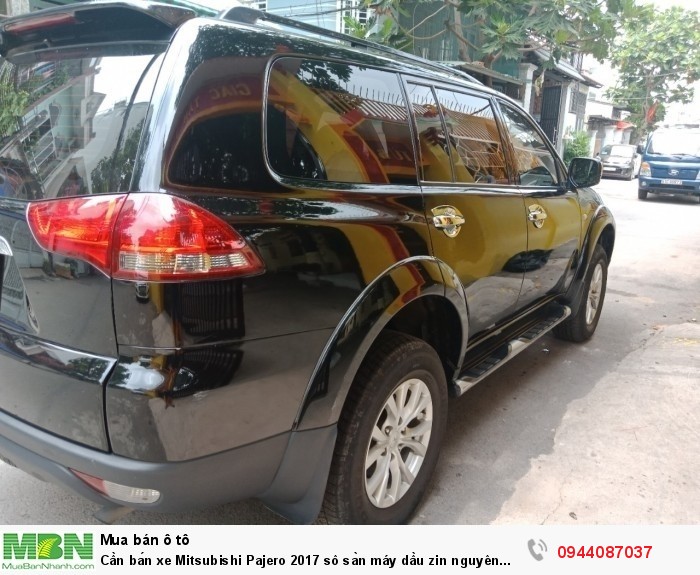 Cần bán xe Mitsubishi Pajero 2017 sô sàn máy dầu zin nguyên bản luôn