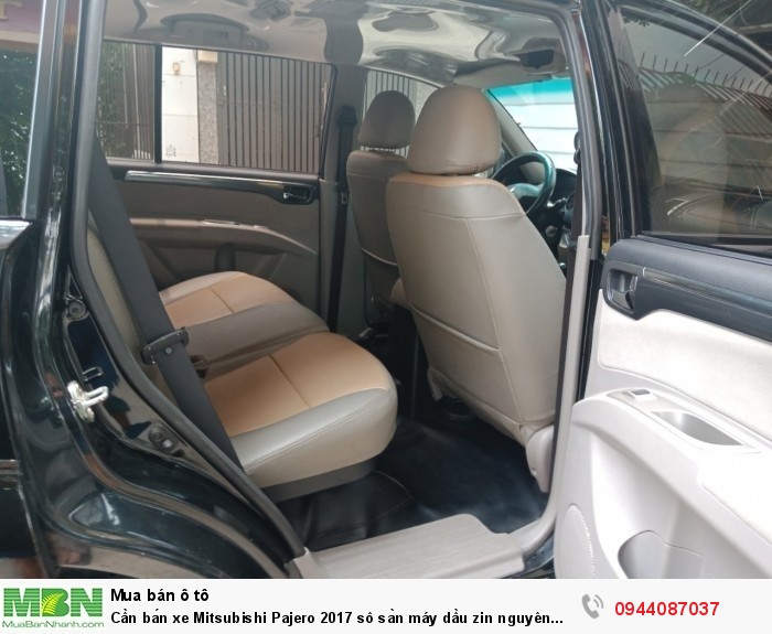 Cần bán xe Mitsubishi Pajero 2017 sô sàn máy dầu zin nguyên bản luôn