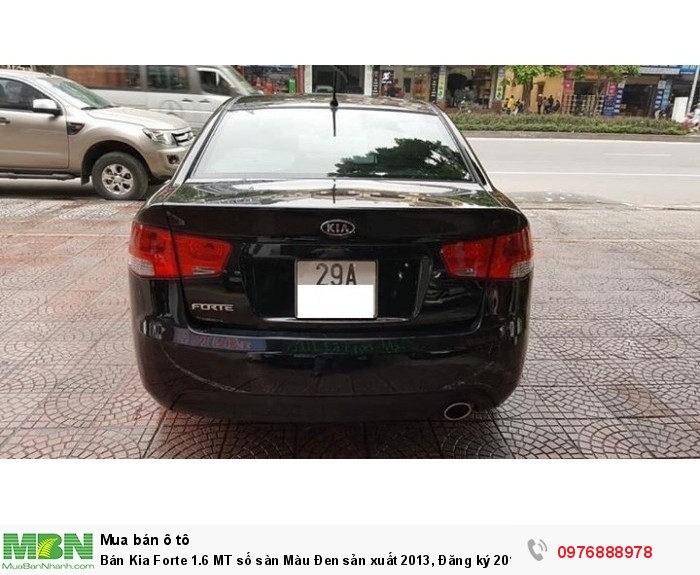 Bán Kia Forte 1.6 MT số sàn Màu Đen sản xuất 2013, Đăng ký 2014