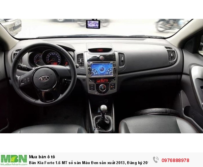 Bán Kia Forte 1.6 MT số sàn Màu Đen sản xuất 2013, Đăng ký 2014