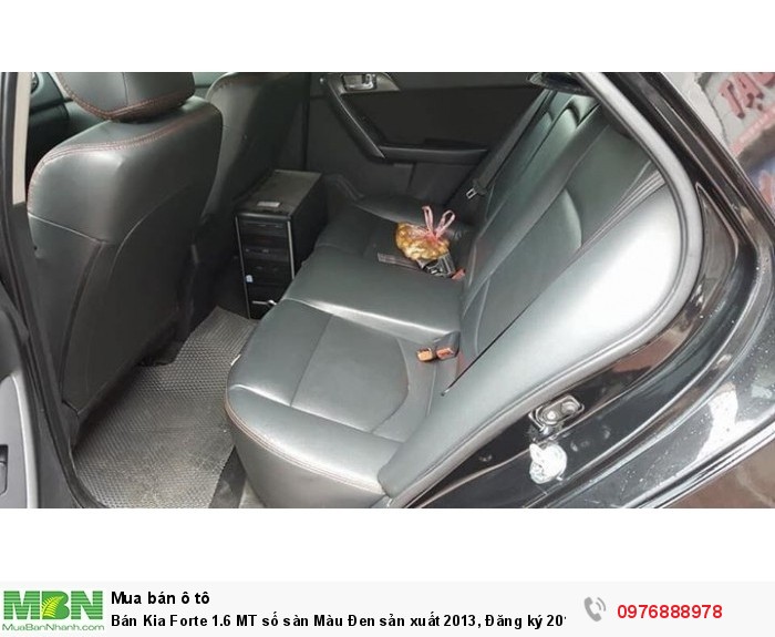 Bán Kia Forte 1.6 MT số sàn Màu Đen sản xuất 2013, Đăng ký 2014