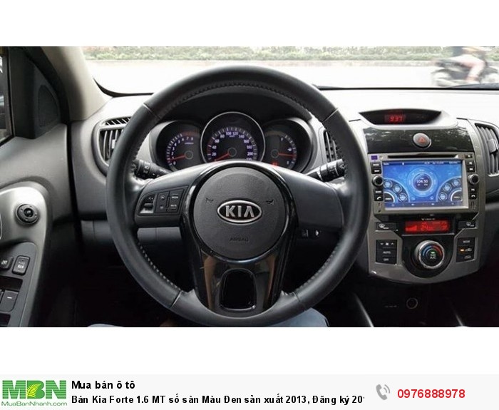Bán Kia Forte 1.6 MT số sàn Màu Đen sản xuất 2013, Đăng ký 2014