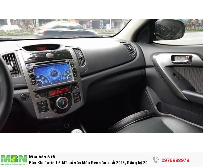 Bán Kia Forte 1.6 MT số sàn Màu Đen sản xuất 2013, Đăng ký 2014