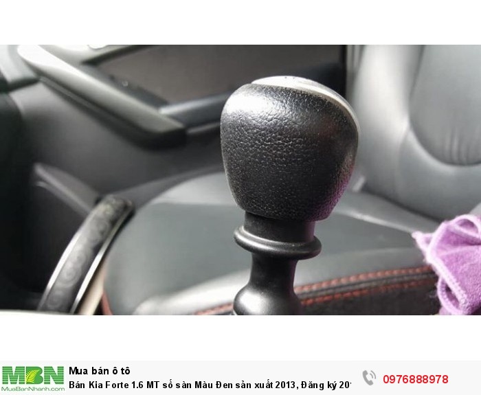 Bán Kia Forte 1.6 MT số sàn Màu Đen sản xuất 2013, Đăng ký 2014