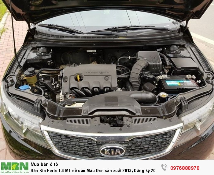 Bán Kia Forte 1.6 MT số sàn Màu Đen sản xuất 2013, Đăng ký 2014