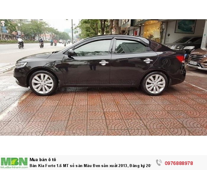 Bán Kia Forte 1.6 MT số sàn Màu Đen sản xuất 2013, Đăng ký 2014