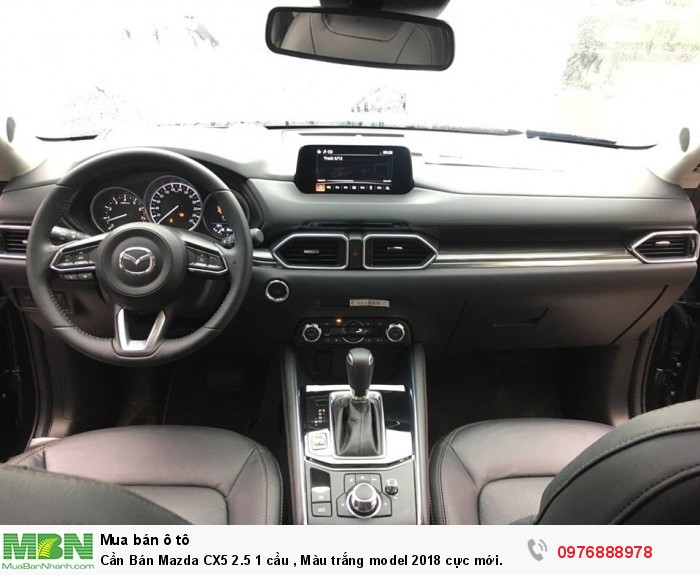 Cần Bán Mazda CX5 2.5 1 cầu , Màu trắng model 2018 cực mới.