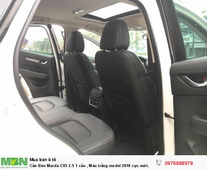 Cần Bán Mazda CX5 2.5 1 cầu , Màu trắng model 2018 cực mới.