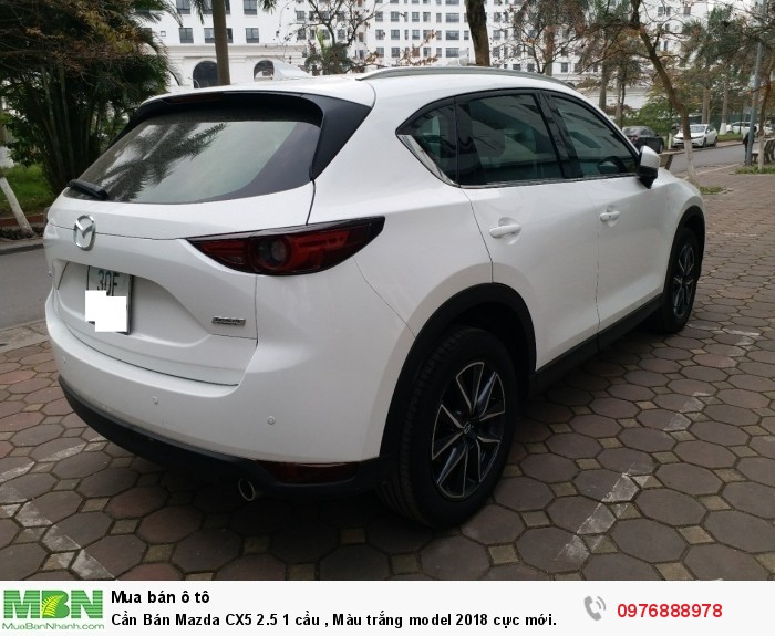 Cần Bán Mazda CX5 2.5 1 cầu , Màu trắng model 2018 cực mới.