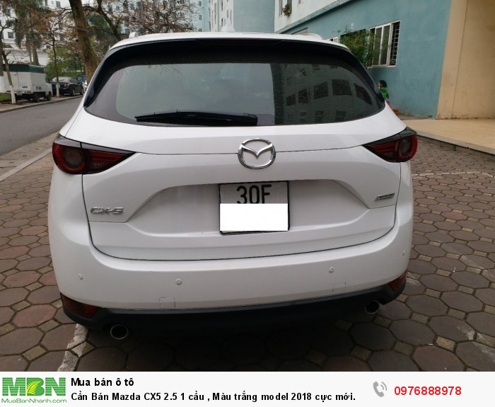 Cần Bán Mazda CX5 2.5 1 cầu , Màu trắng model 2018 cực mới.