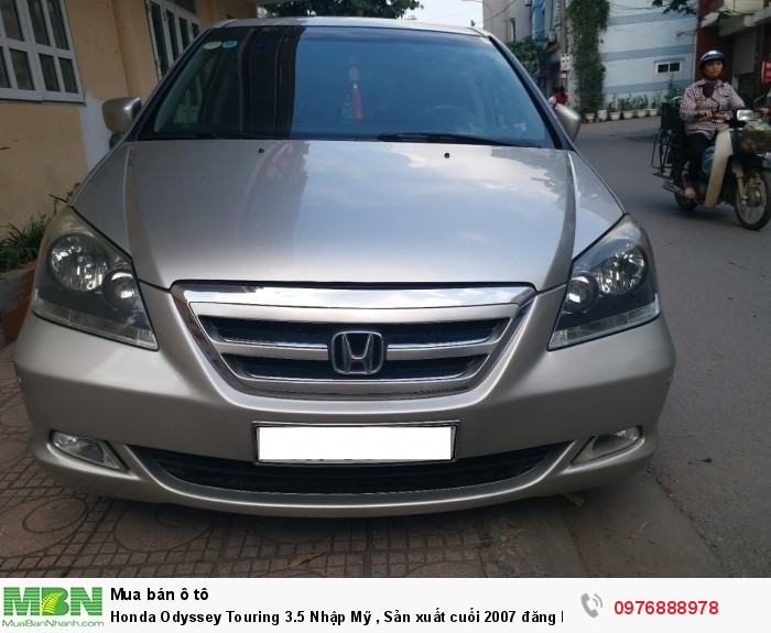 Honda Odyssey Touring 3.5 Nhập Mỹ , Sản xuất cuối 2007 đăng ký lần đầu 2009